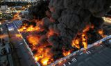 In mei ging in Warschau een groot winkelcentrum in vlammen op. Poolse autoriteiten gaan ervan uit dat Rusland achter de brand zit.